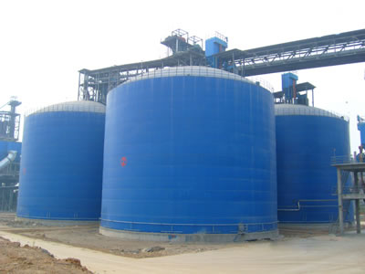 稷山水泥钢板库改造