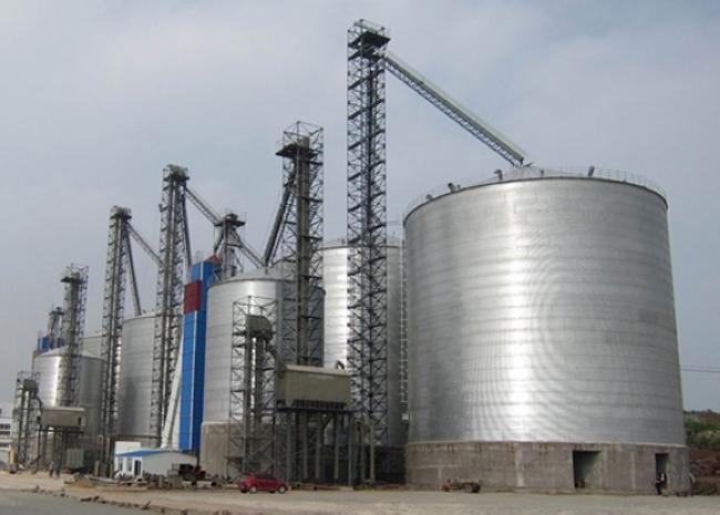 稷山大型钢板库构造参数及水泥储存质量